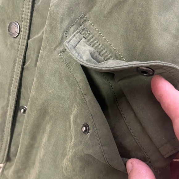 Abercrombie Kids Forest Green Ultimate Parka w/faux Fur size 11/12 - Picture 4 of 12